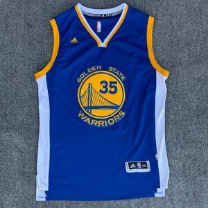 Authentic Adidas Golden State Warriors Kevin Durant NBA Jersey Size XXL